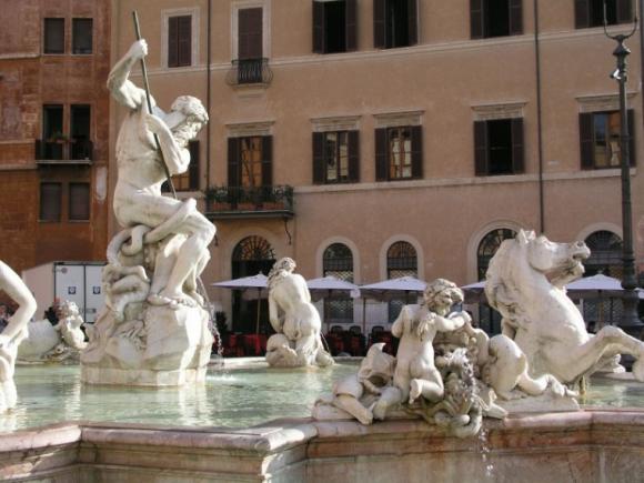 Fontana Dei Quattro Fiumi. Fontana dei Quattro Fiumi.