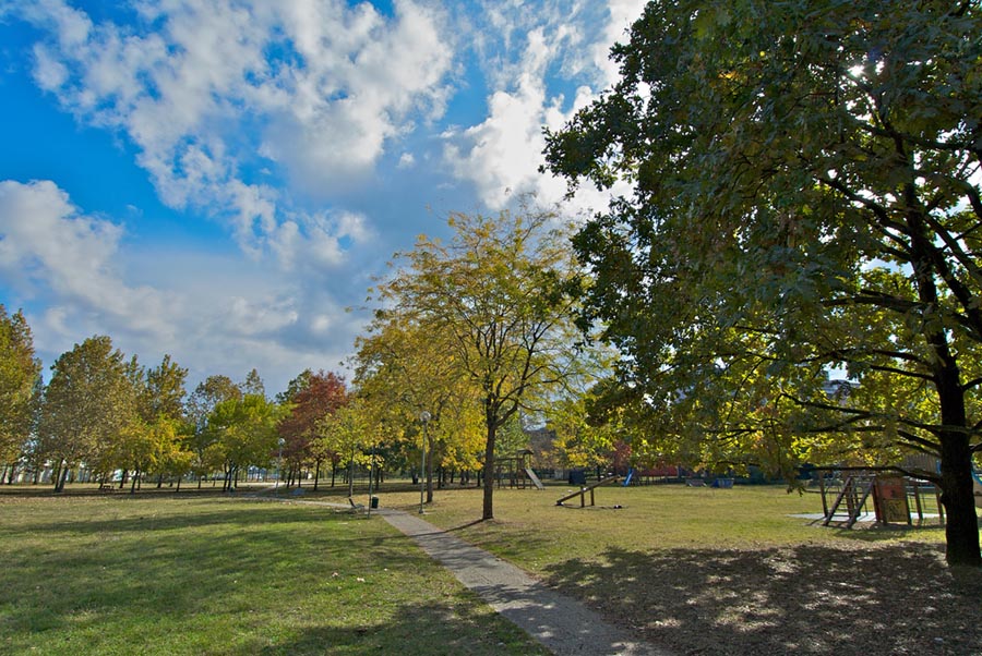Parque Morello en la ciudad antes llamado «medio mundo»