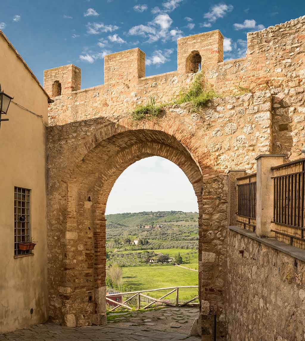 Magliano Dorf in der toskanischen Maremma