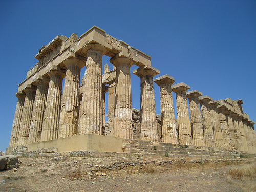 Tempio greco in Sicilia