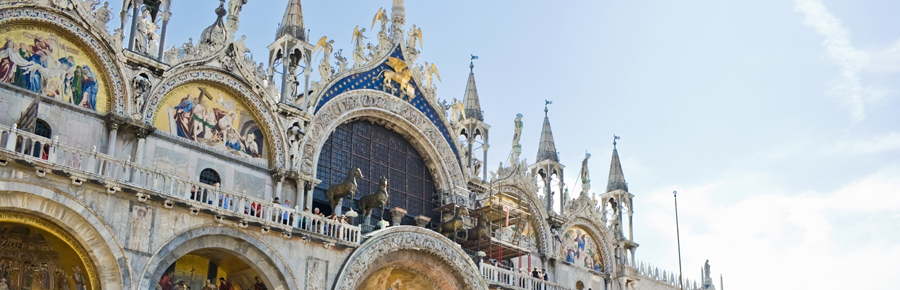 Facciata della basilica di San Marco (Duomo di Venezia)