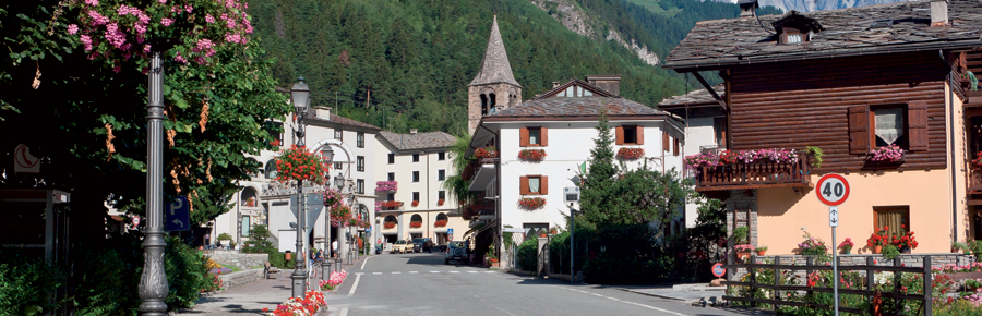 Paesino tipico valdostano.