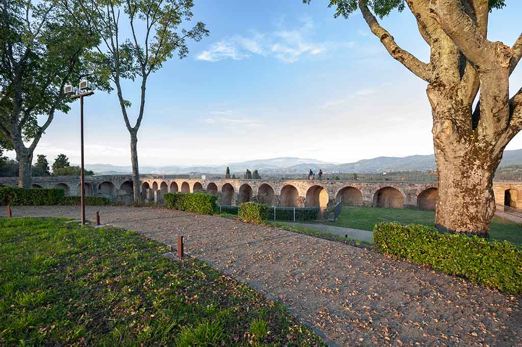 The Park of the Medici Fortress