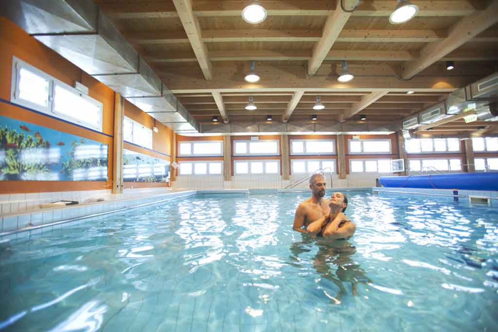 Piscina delle terme di Punta Marina