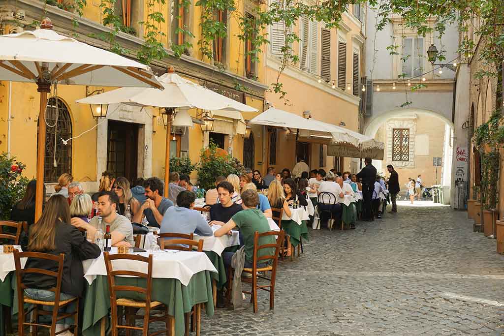 Trattoria a Trastevere
