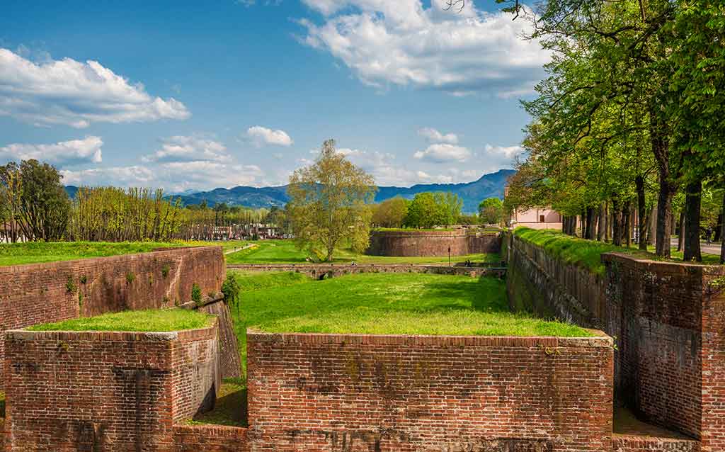 Die Mauern von Lucca