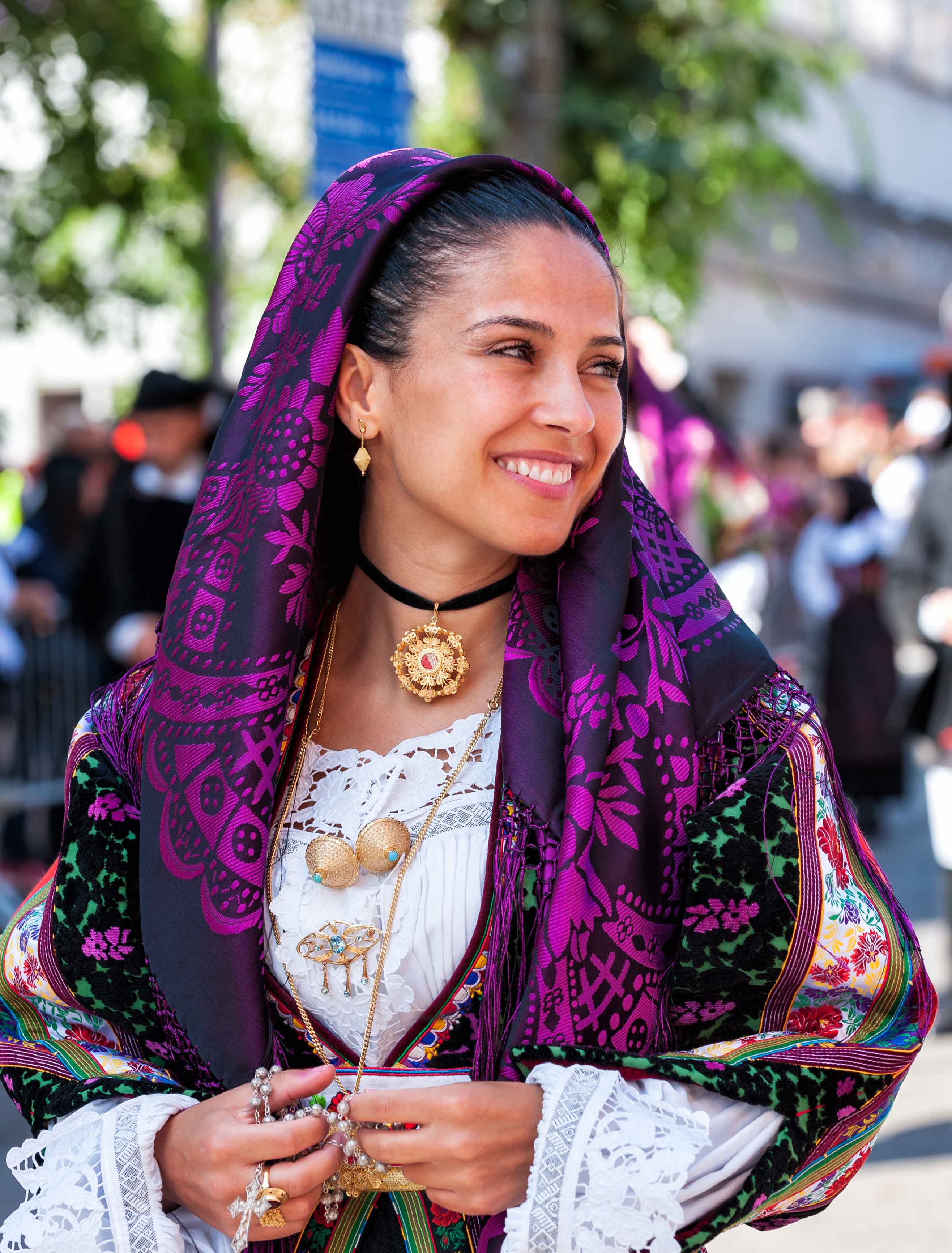 Déguisement traditionnel Nuoro pour femme