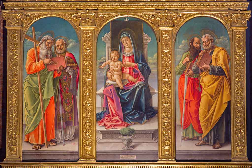 Venice, Basilica of Santa Maria gloriosa dei Frari, by Bartolomeo Viviani