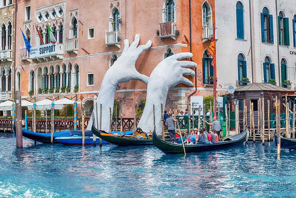 Venedig, Opernhände eines Kindes 