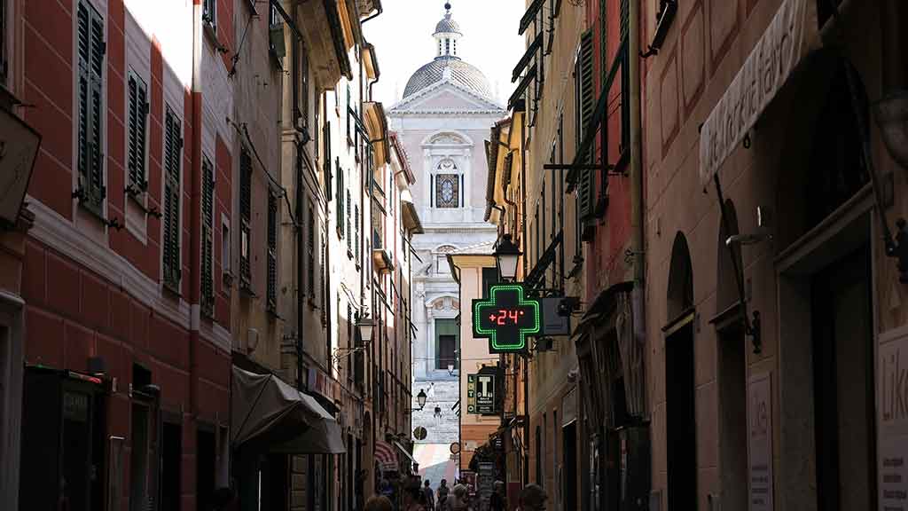 Liguria, lavagna