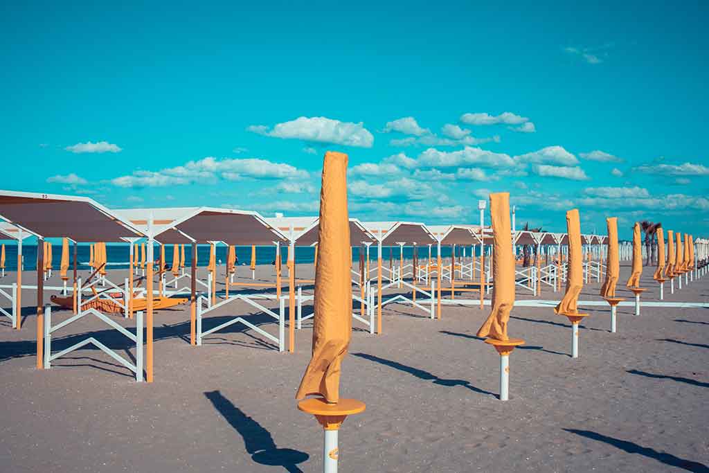 Emilia, spiaggia di Cesenatico