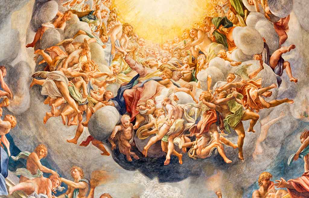 Emilia Romagna, Parma affresco del Correggio nella cattedrale