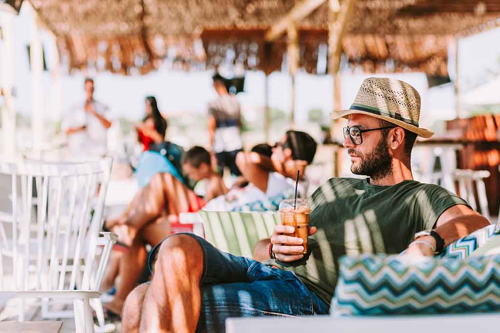 Emilia Romagna, Rimini beach bar