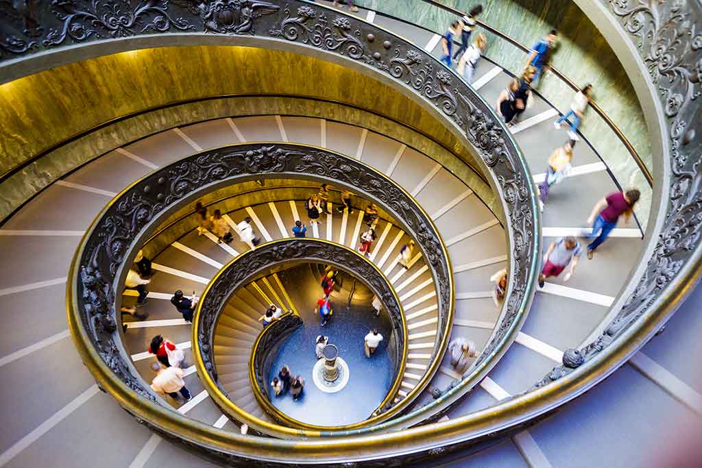 Scala a spirale del Bramante, Città del Vaticano, Musei Vaticani