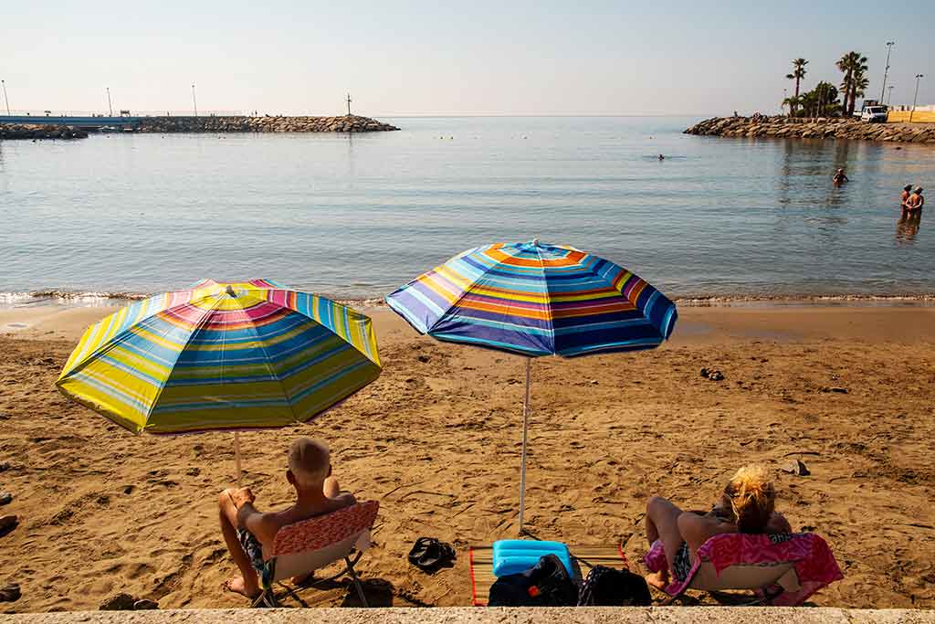Liguria, spiaggia di Diano MArina Liguria, spiaggia di Diano MArina