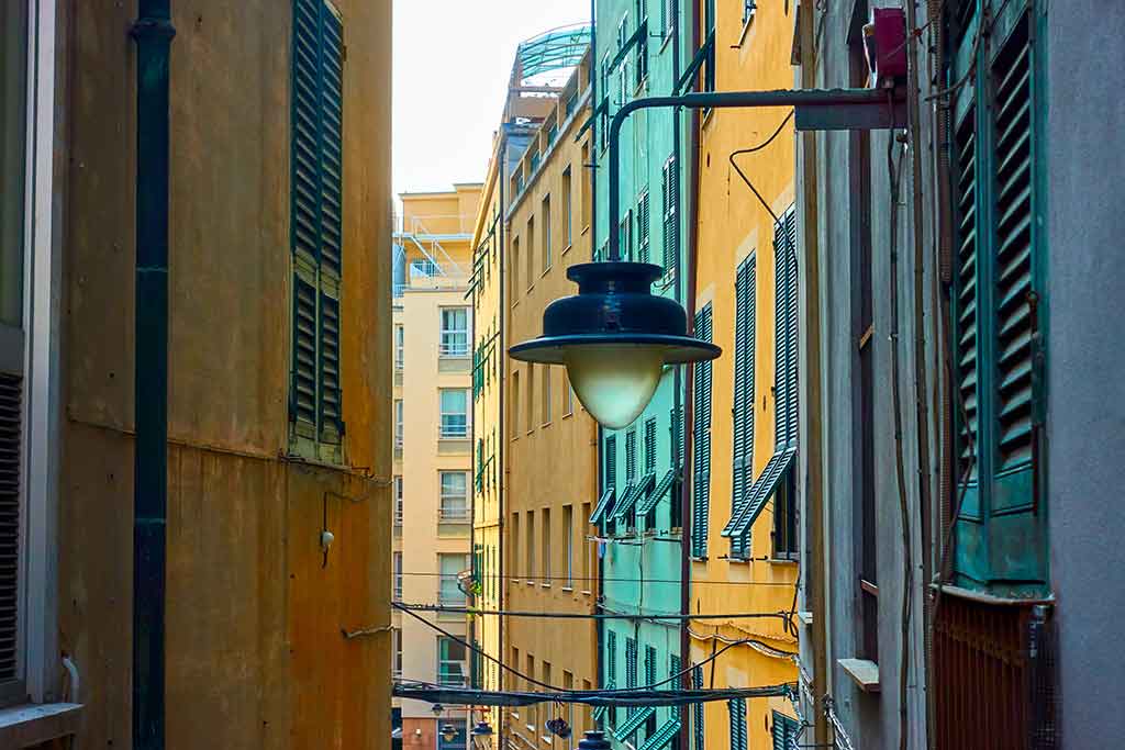 Liguria, centro storico di Genova