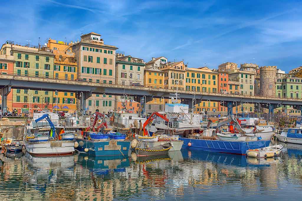 Ligurie, Gênes, ancien port