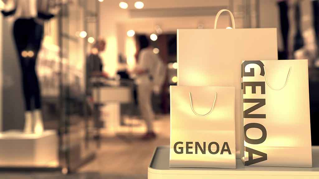 Ligurie, Gênes shopping