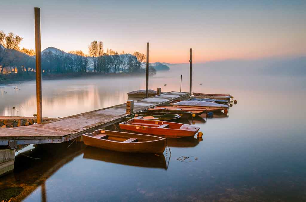 Lombardia, Calolziocorte, fiume Adda