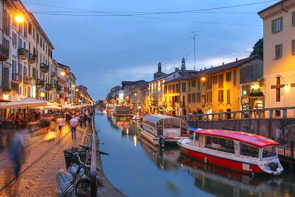 Lombardia, Milano, naviglio grande