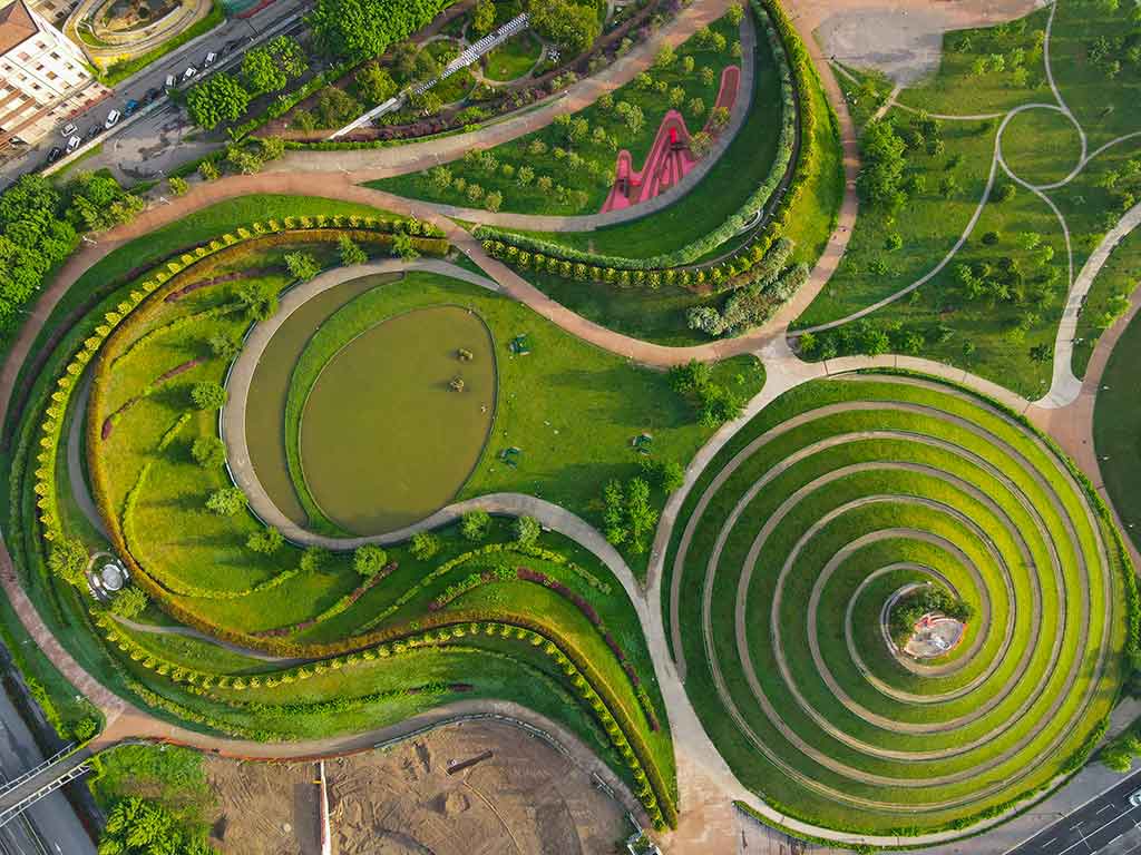 Milano, parco del Portello