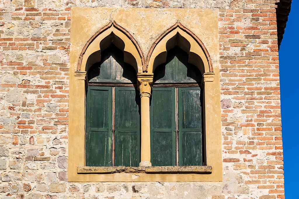 Arquà Petrarca, architektonisches Detail