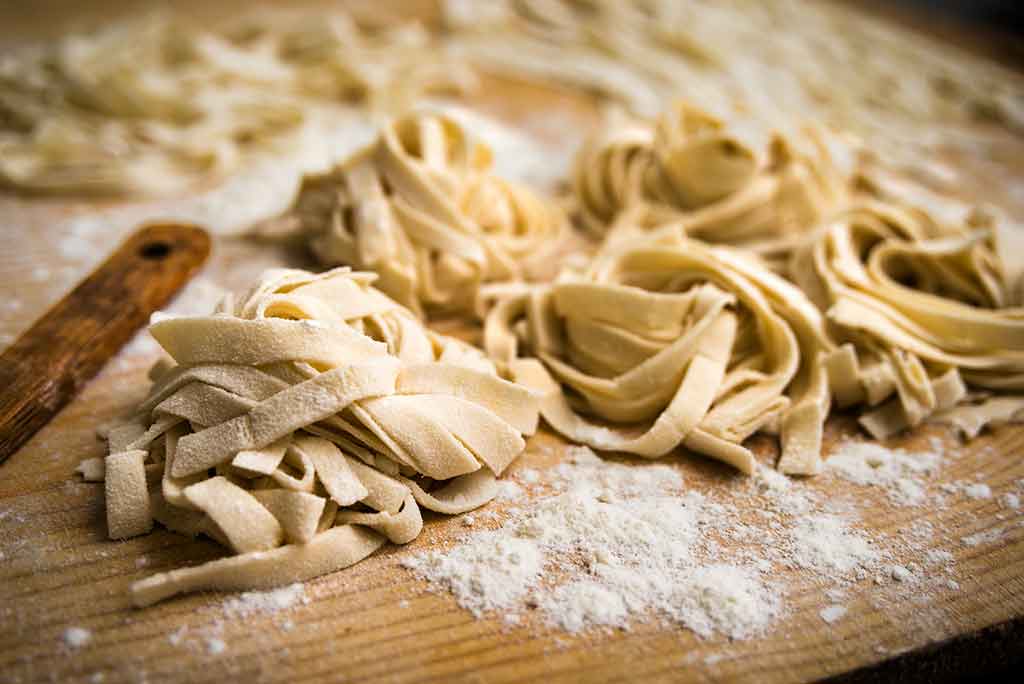 Melfi, chestnut lasagna