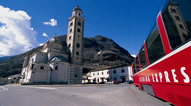 Il Trenino Rosso del Bernina - Tirano