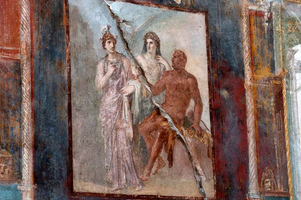 Herculaneum, fresco