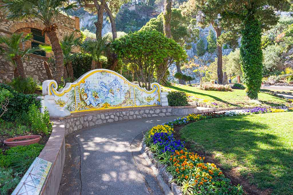 Visit the Gardens of Augustus in Capri