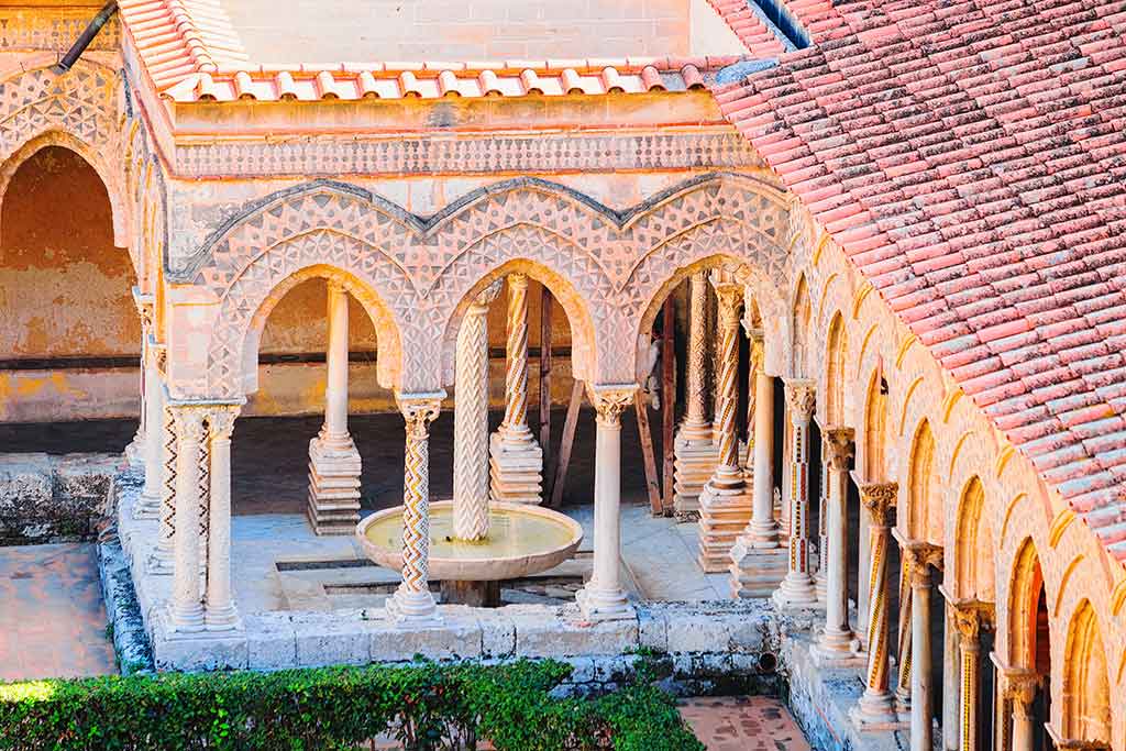 Kreuzgang der Kathedrale von Monreale