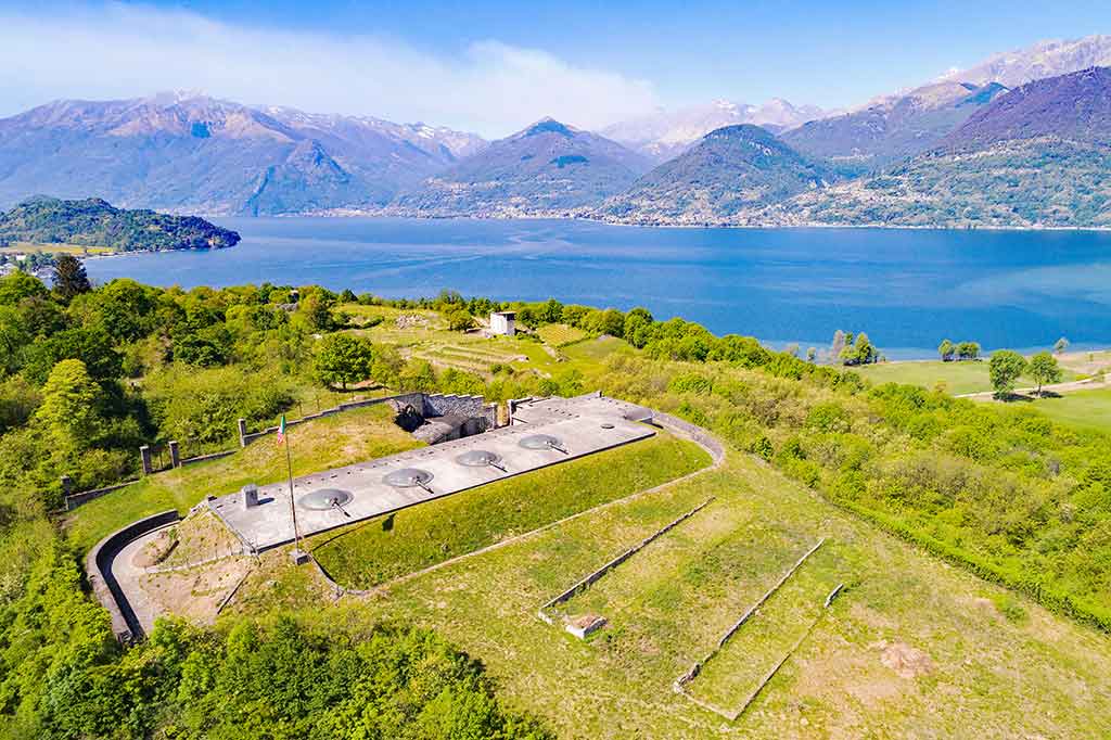 Festung von Montecchio, Colico am Comersee