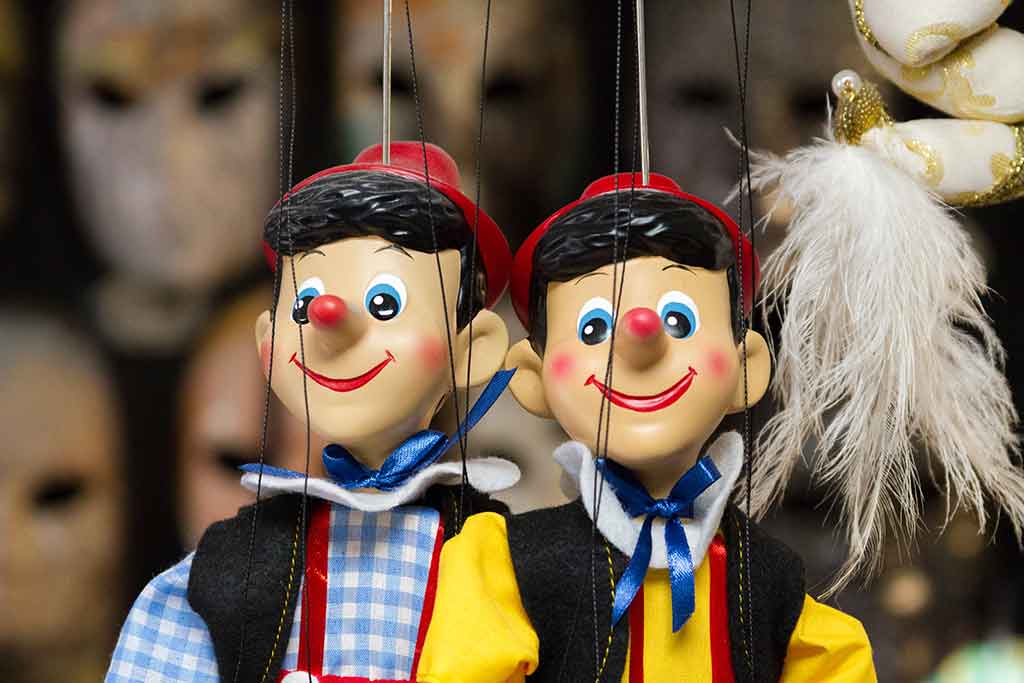 Collodi, Pistoia, the town of Pinocchio