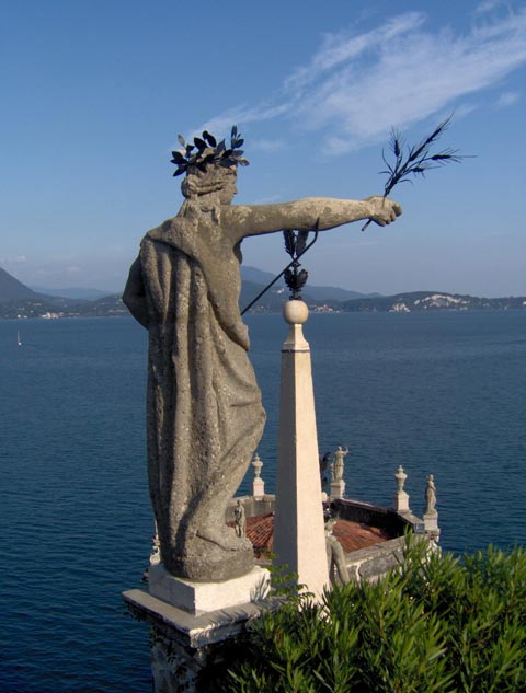 Panorama del lago dall'Isola Bella
