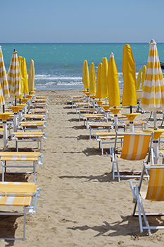 La spiaggia di Jesolo