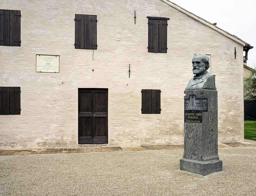 Roncole Verdi, casa natale di Giuseppe Verdi
