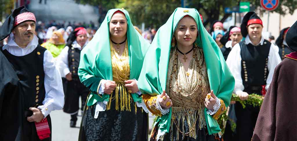 Sassari-Folkfestival, der Ride