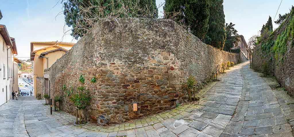 Fiesole, walk to the Church of San Francesco