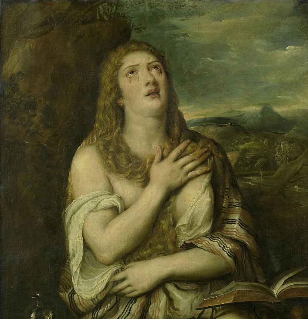 Firenze, Palazzo Pitti, Maria Maddalena Penitente, Tiziano
