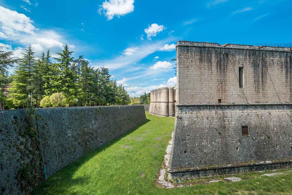 l'Aquila, il Forte Spagnolo