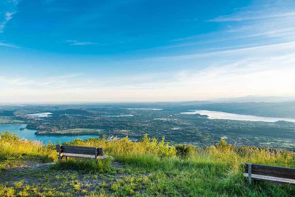 Lago di Varese, vista da Campo dei Fiori