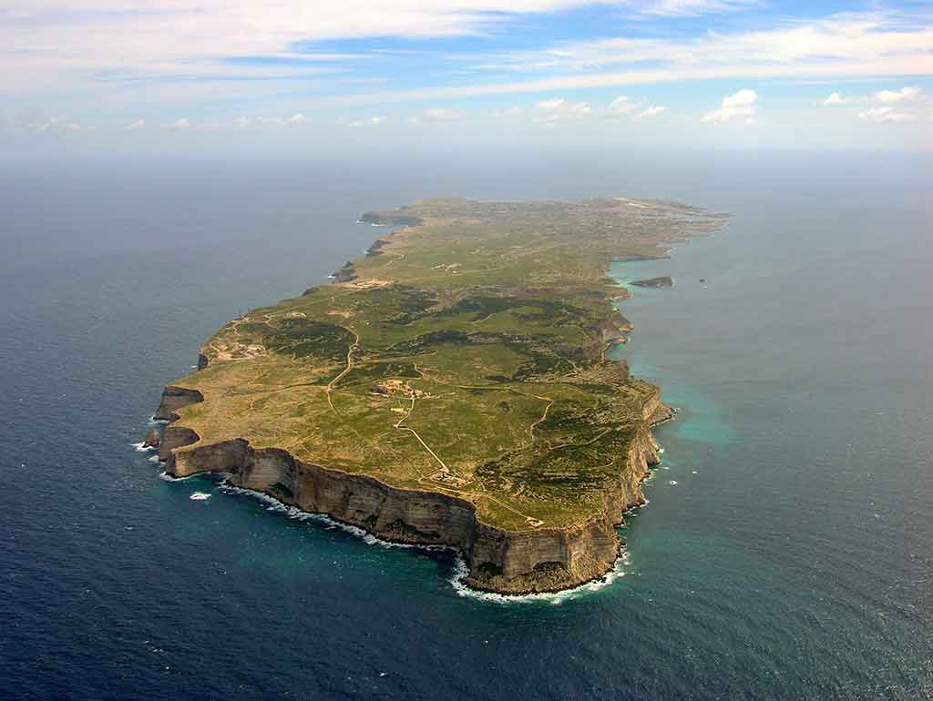 Lampedusa vista aerea