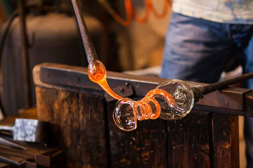 Lavorazione del vetro di Murano