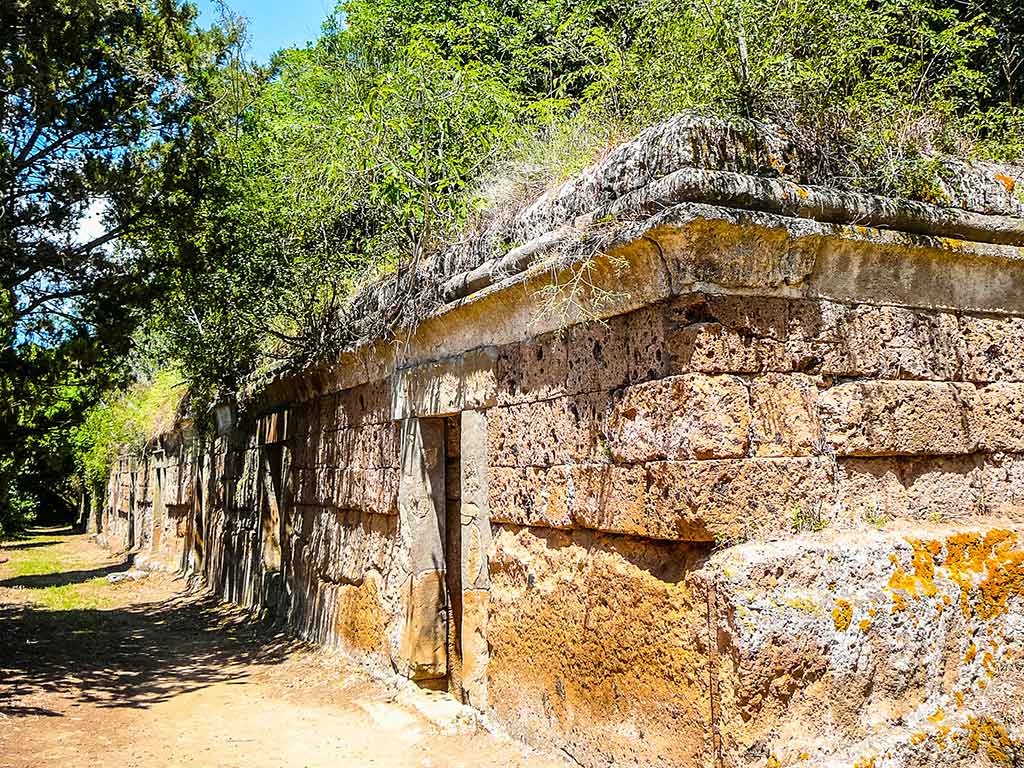 Cerveteri, Etruscan necropolis La Banditaccia