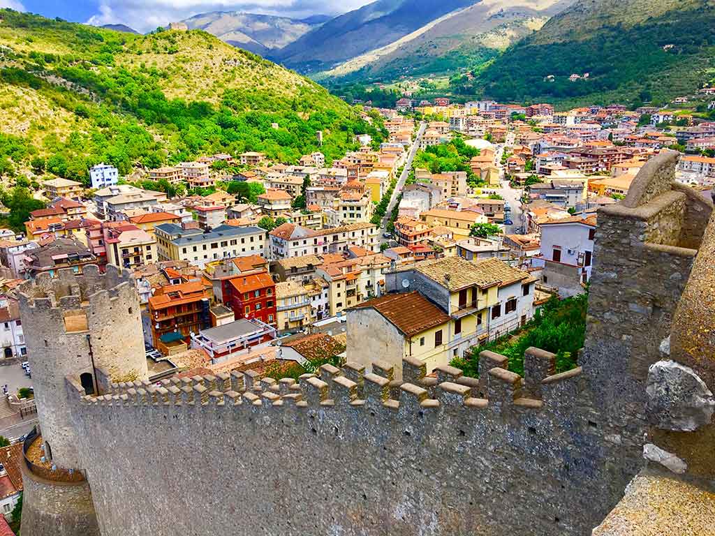 Itri, village historique médiéval