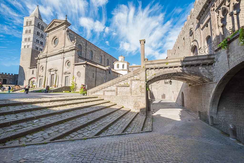 Viterbo, Contrada San Pellegrino, l'un des plus grands quartiers médiévaux d'Europe