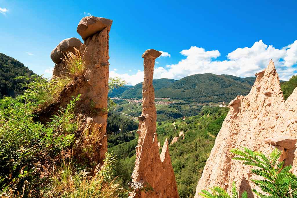 The Pyramids of Segonzano in Trentino