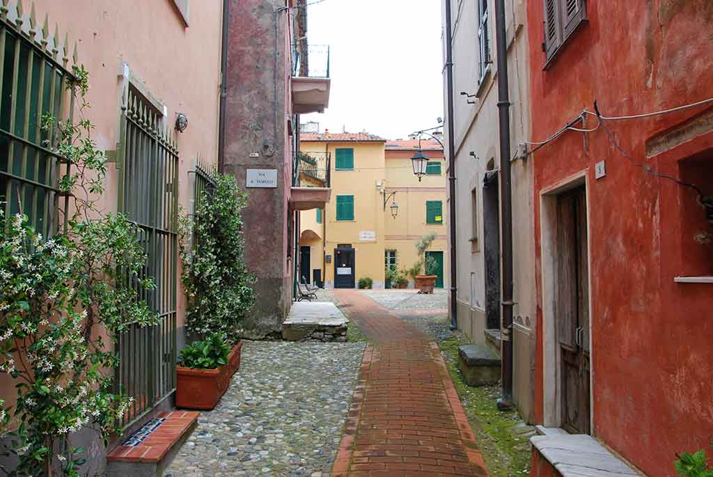 Liguria, historic center of Ameglia
