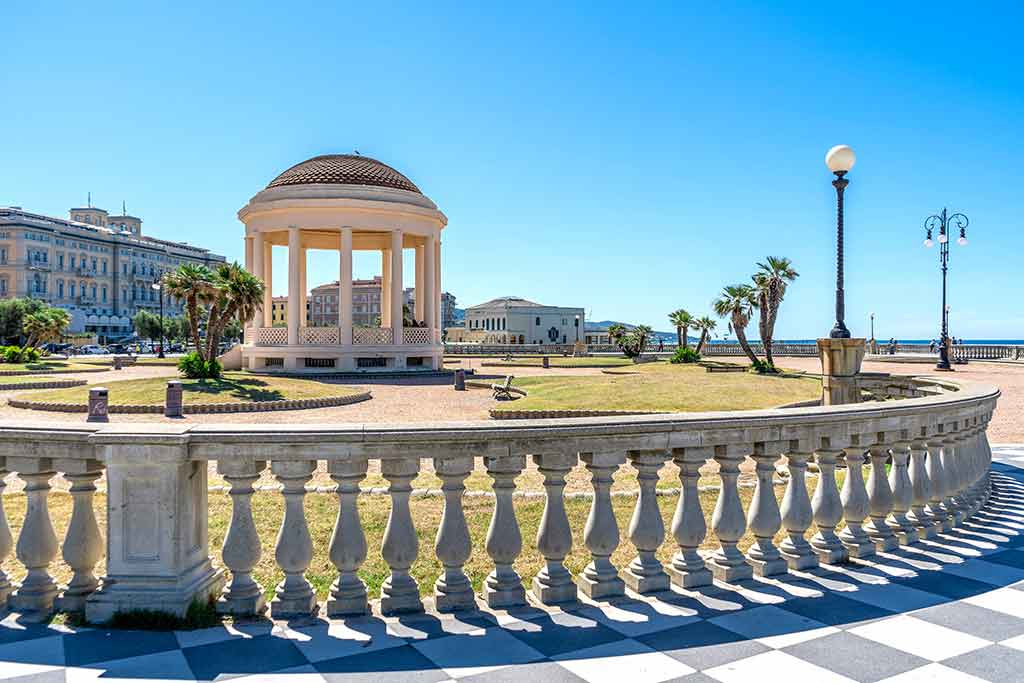 Il Tempietto, terrazza Mascagni a Livorno