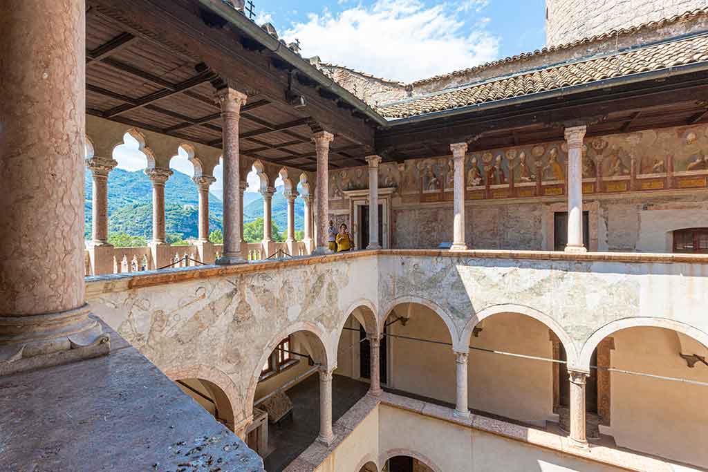 Loggiato del Castello del Buon Consiglio a Trento